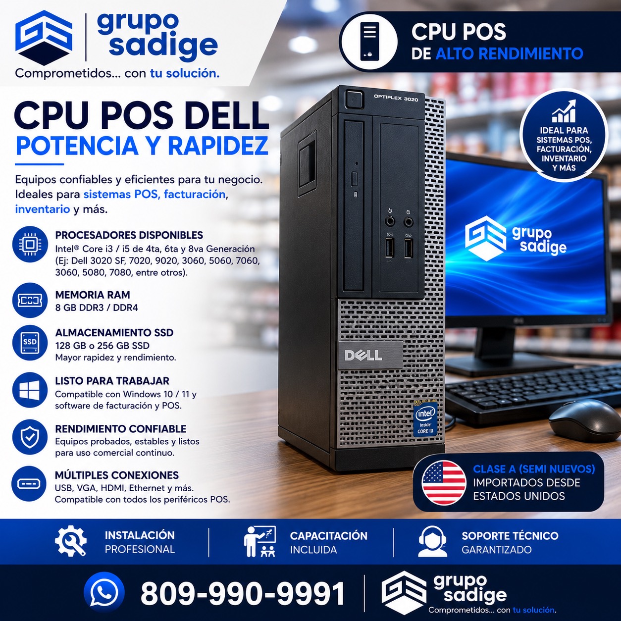 Imagen de CPU POS de alto rendimiento