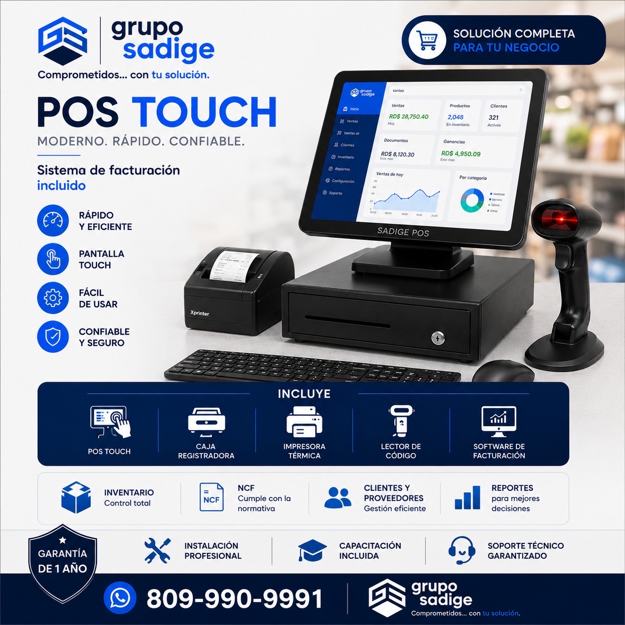 Imagen de Punto de venta touch